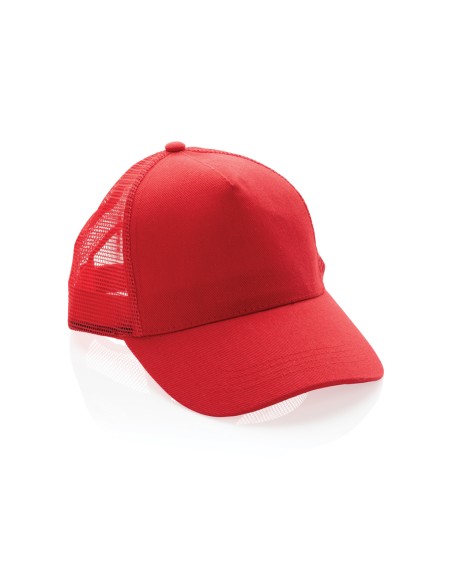 Cappellino trucker 5 pannelli in rcotton Impact AWARE™ 190gr